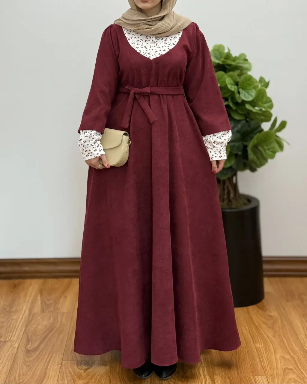 پیراهن مانتویی سوپر کلوش مهرانه ۷